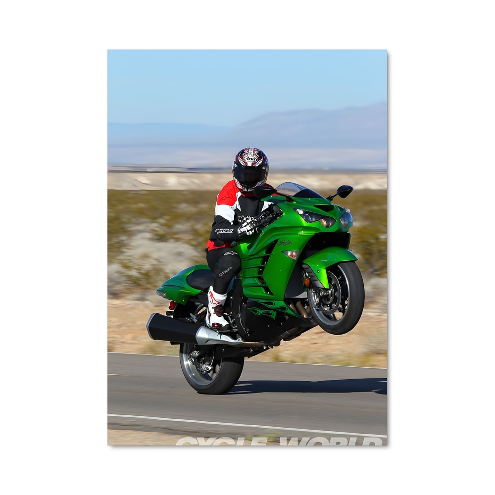 Poster Ninja zx-r captivant
